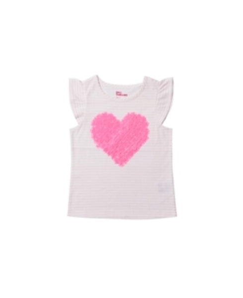 Epic Threads Toddler Girls Heart Graphic T-shirt Pink Size 4T